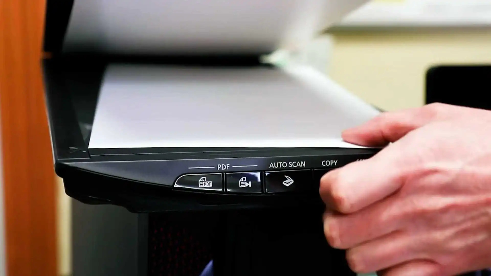 Scanning a paper document